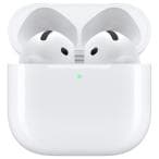 Apple AirPods 4 ワイヤレスイヤホン、Bluetooth5.3、パーソナライズされた空間オーディオ、耐汗耐水性能、USB-C 充電ケース、H2 チップ、最大 30 時間の バッテリー駆動時間、iPhoneで簡単に設定