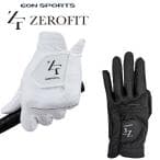 イオンスポーツ｜EON SPORTS ゴルフグローブ ZEROFIT インスパイラルグローブ ホワイト ZIGLE-110318 ユニセックス /左手着用 右打ち用 /18cm