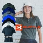 バートル 半袖ポロシャツ 667 35ブラック M 667-35-M BURTLE