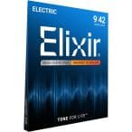 Elixir エリクサー エレキギター弦 NANOWEB Super Light .009-.042#12002 【国内正規品】
