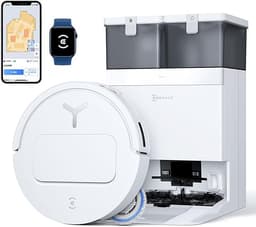 ECOVACS ロボット掃除機 DEEBOT T50 OMNI 白 (ddx57-12ee)