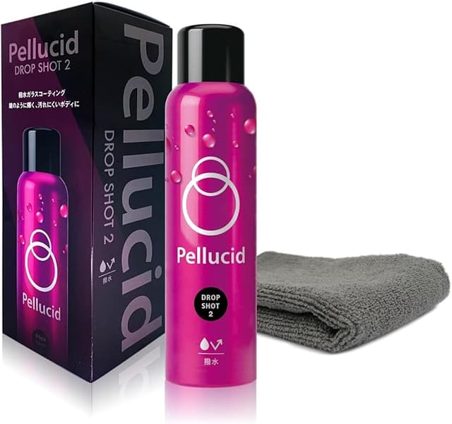 ペルシード｜Pellucid 洗車ケミカル 撥水ガラスコーティング剤 ドロップショット2 撥水タイプ 内容量：210ml PCD-812