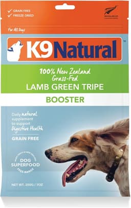 k9ナチュラル フリーズドライ ラム・グリーントライプ