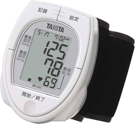 タニタ 手首式血圧計 ホワイト BP-A11-WH(1台)