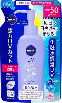 NIVEA(ニベア) サンプロテクトウォータージェルSパウダーF50ツメカエ125g