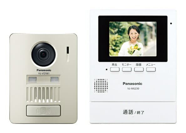 Panasonic  モニター壁掛け式ワイヤレステレビドアホン VL-SGZ30