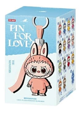 POP MART THE MONSTER PIN FOR LOVE シリーズ ぬいぐるみ ペンダント