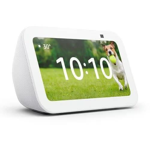 Amazon Echo Show 5 (エコーショー5) 第3世代 - スマートディスプレイ with Alexa、2メガピクセルカメラ付き、グレーシャーホワイト