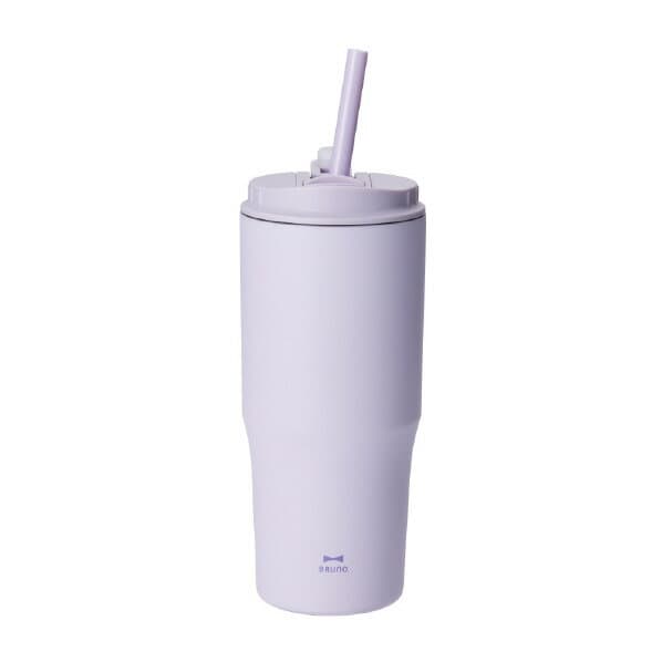 BRUNO 2WAYストロータンブラー L 0．7L パープル BHK323-PU